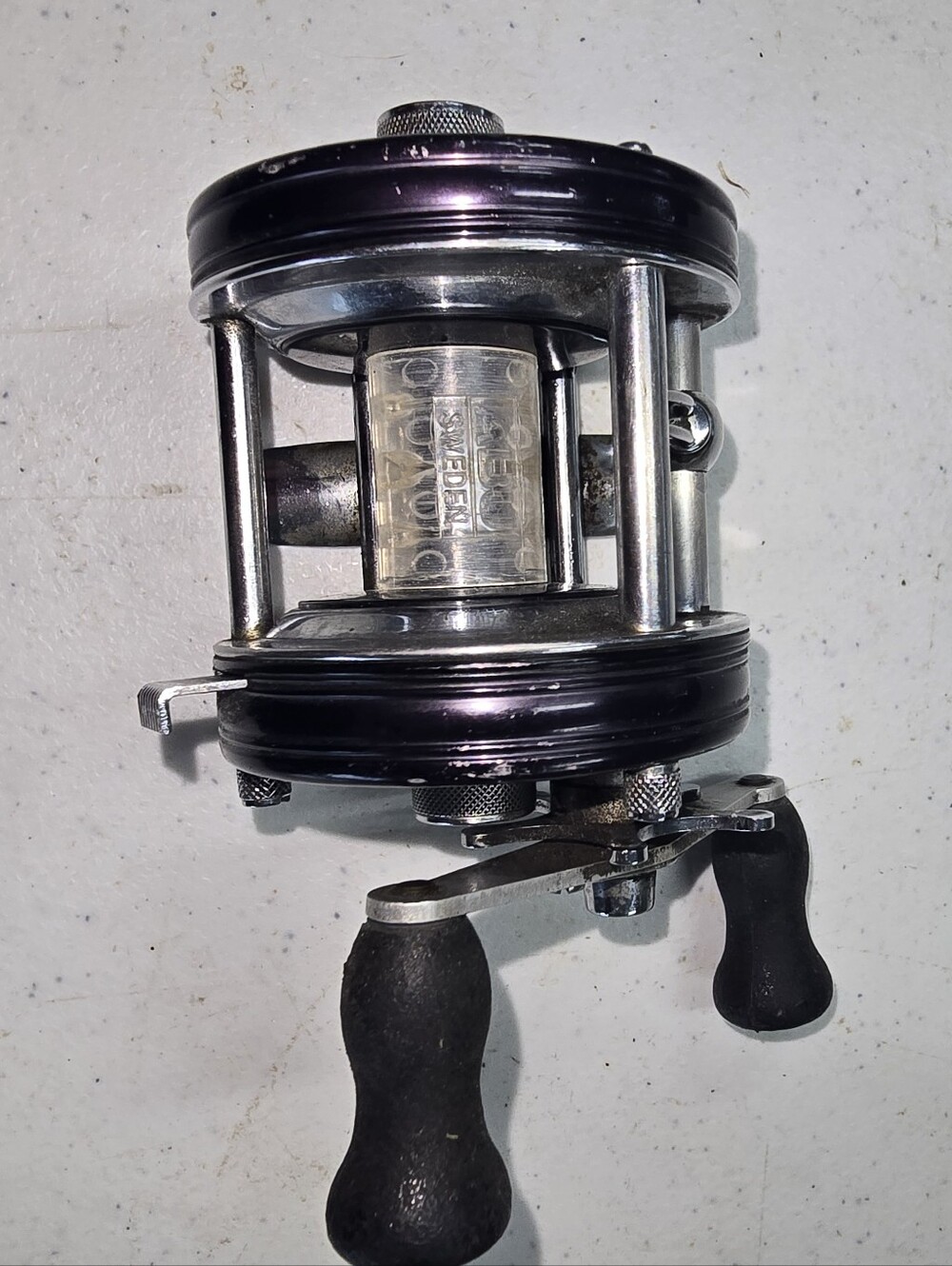 Abu Garcia Ambassadeur 5000-C Vintage Fishing Reel Black - Picture 6 of 9